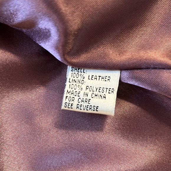 Vintage 90’s Neely Mack Leather Jacket size Small - Picture 6 of 9